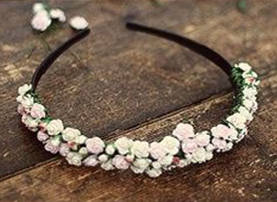diy floral headband