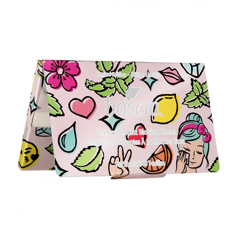 boscia pink peppermint blotting linens