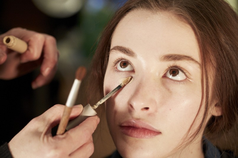 Naadam Makeup Contouring New York Fashion Week 2015