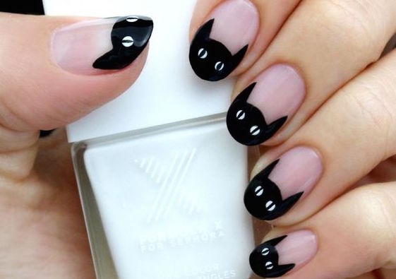 cat nail art
