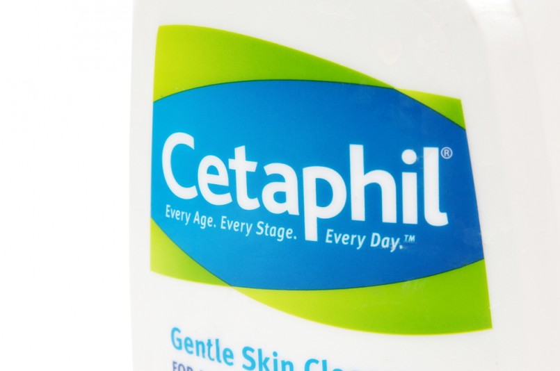 Cetaphill bottle on white