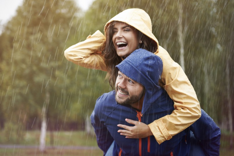 Happy time despite bad weather