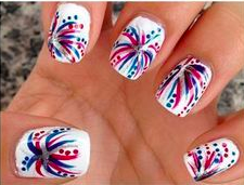 firework nails