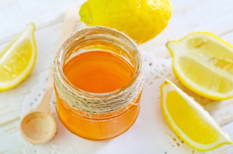 honey with lemon