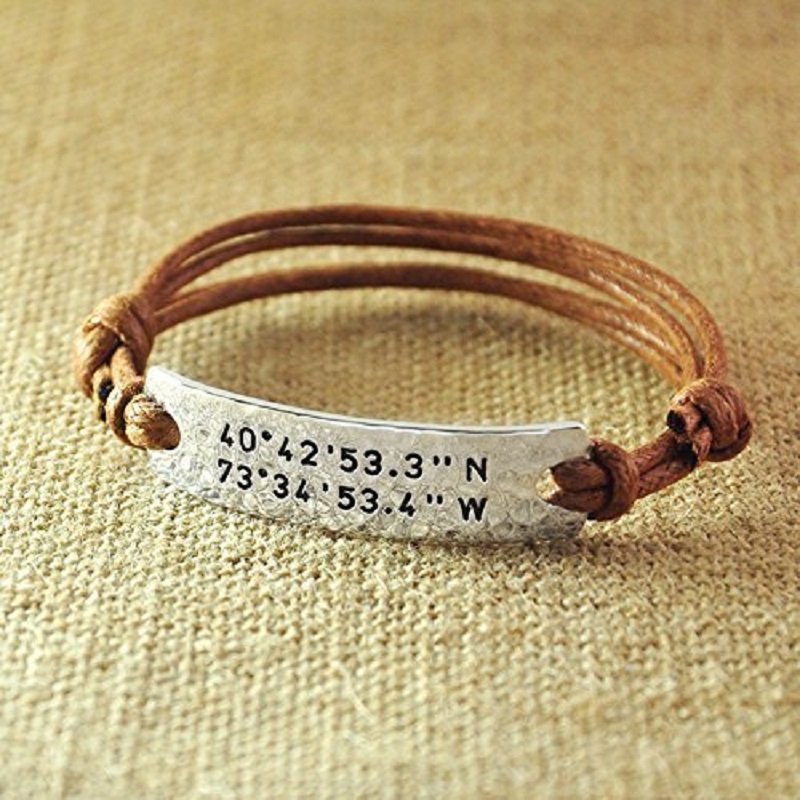 personalized rope bracelet for friends this holiday season