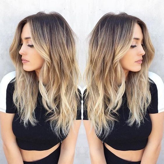 blonde balayage