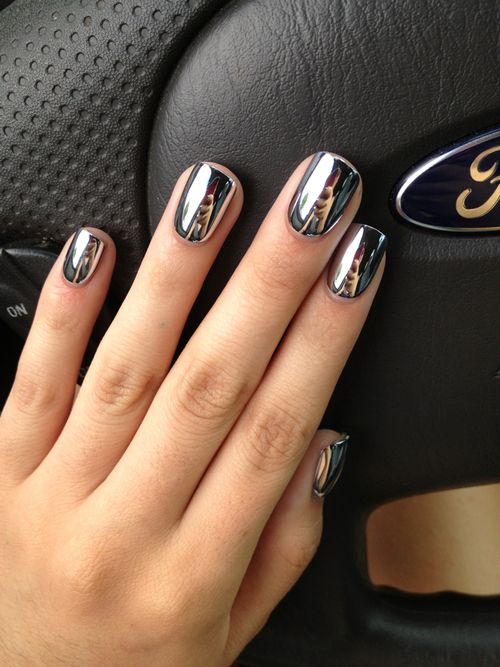 chrome nails