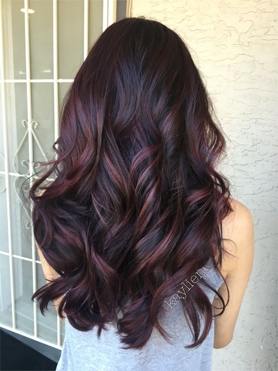 Violet Dark Brown Hair Find Your Perfect Hair Style