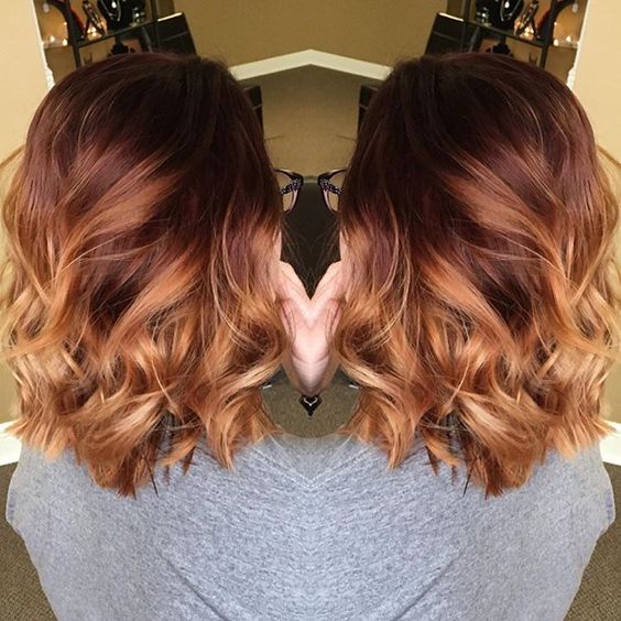 golden chestnut hair color