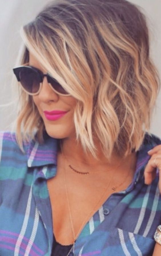 ombre with front highlight