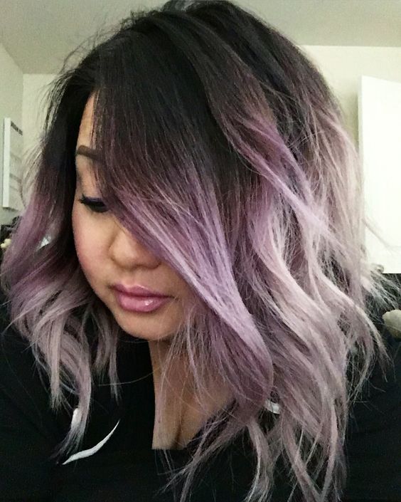 Purple Silver Ombre Hair Find Your Perfect Hair Style
