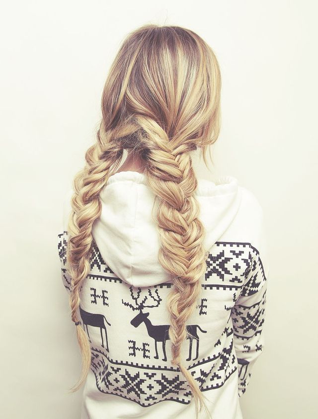 sweater braids